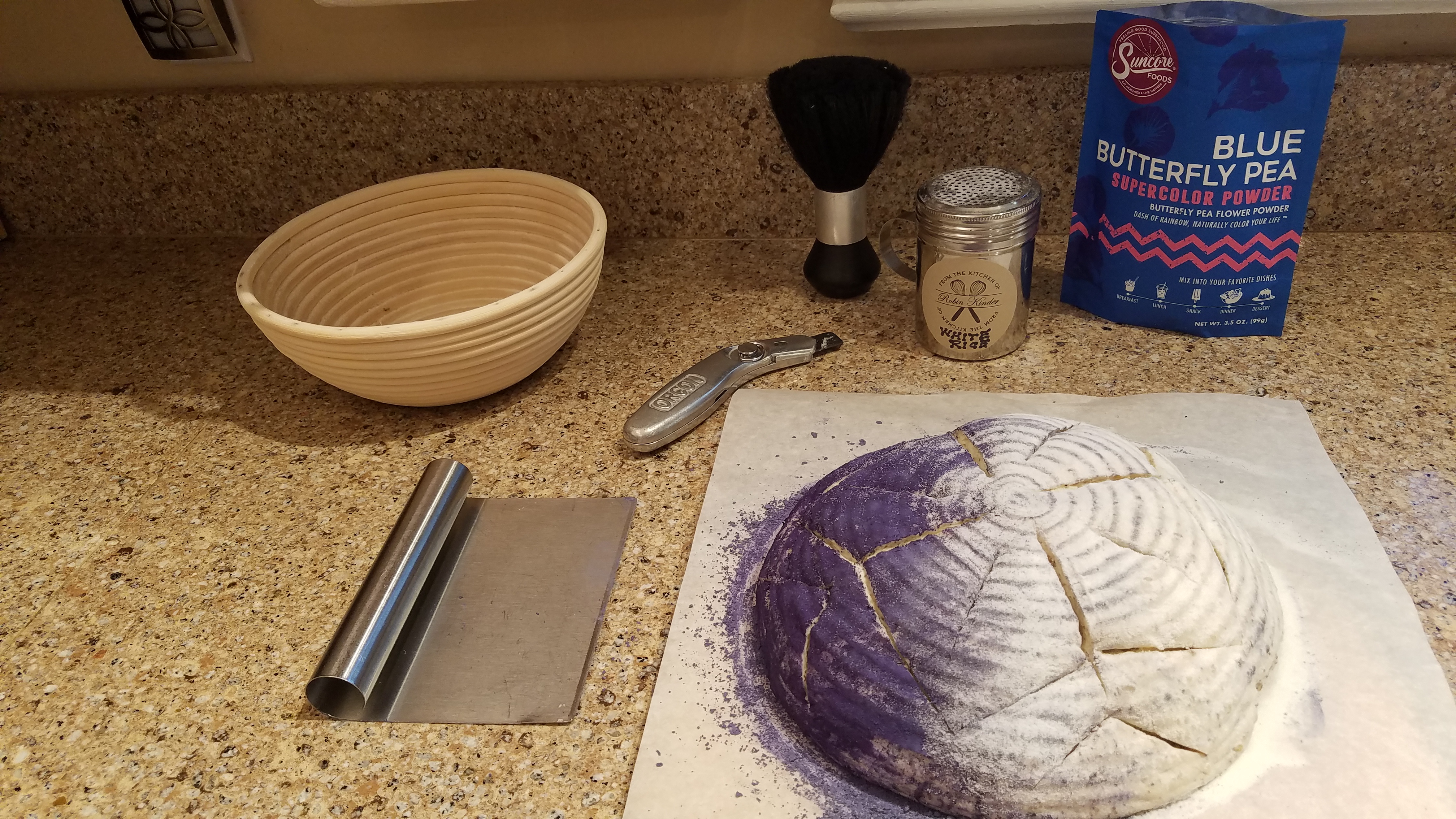Blue Butterfly Pea Flower Boule